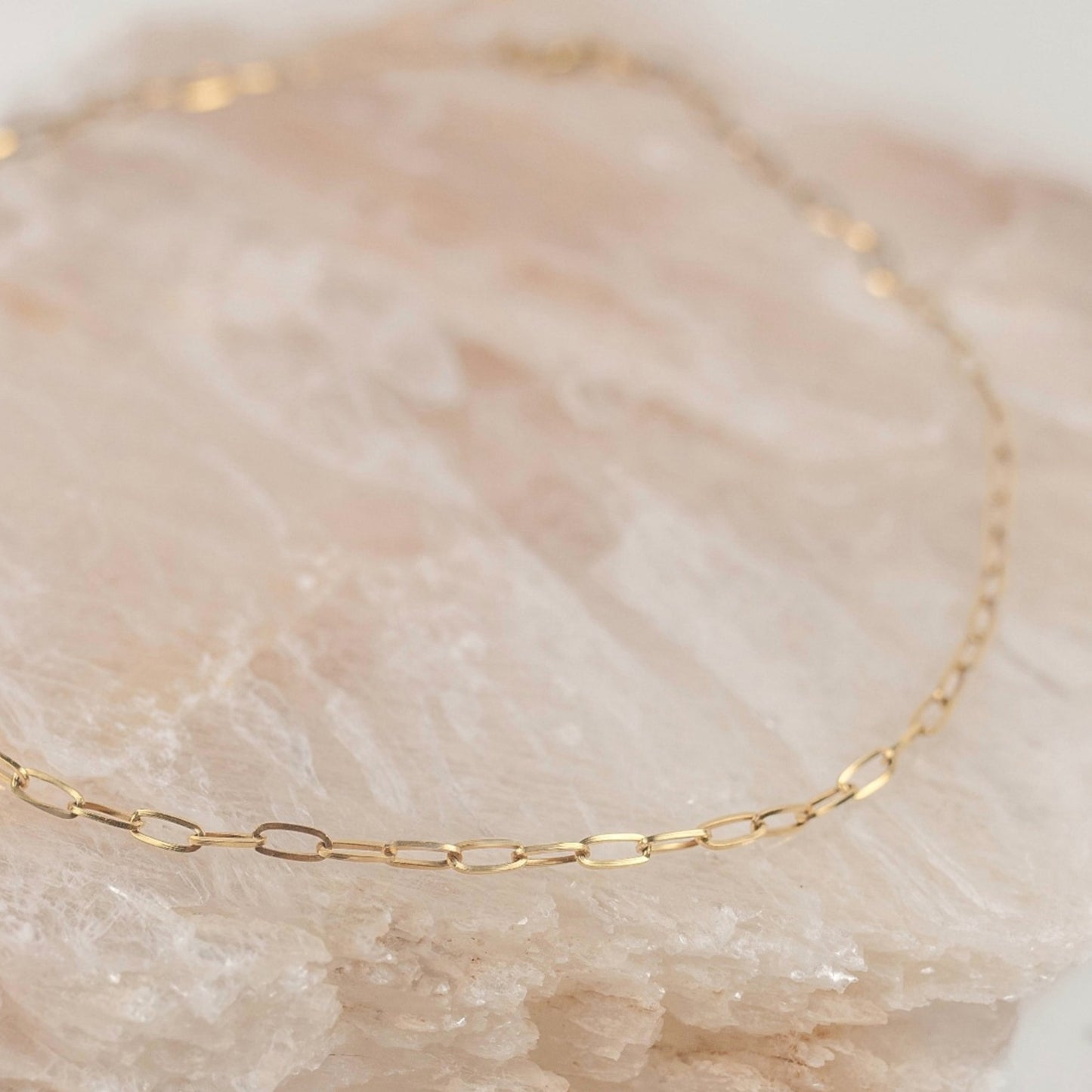 "The Drew" Dainty Paperclip Chain