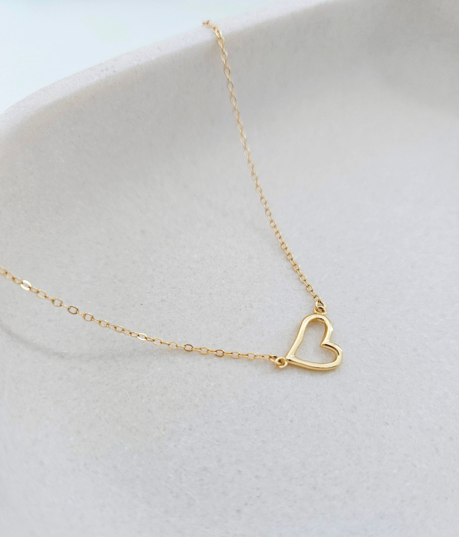 Heart Charm Necklace – My Darling Violet